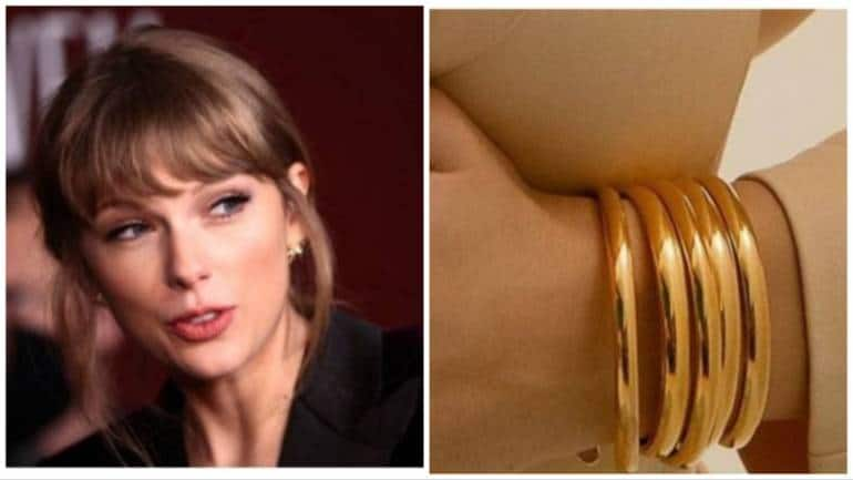 Taylor Swift wearing bangles from Indian brand in recent video is