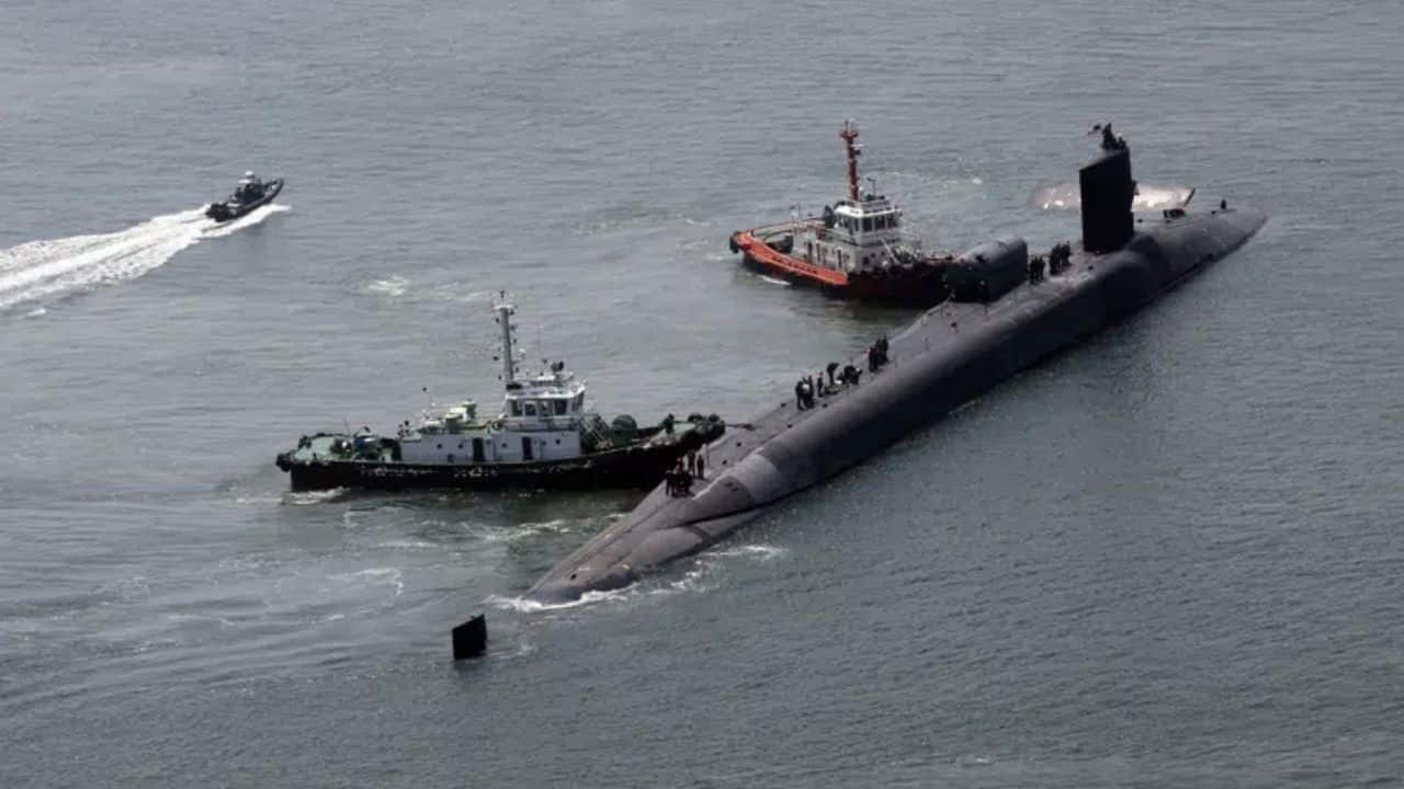 The deployment of the USS Michigan marks the first time such a submarine has been sent to South Korea in six years. (Image : AFP)