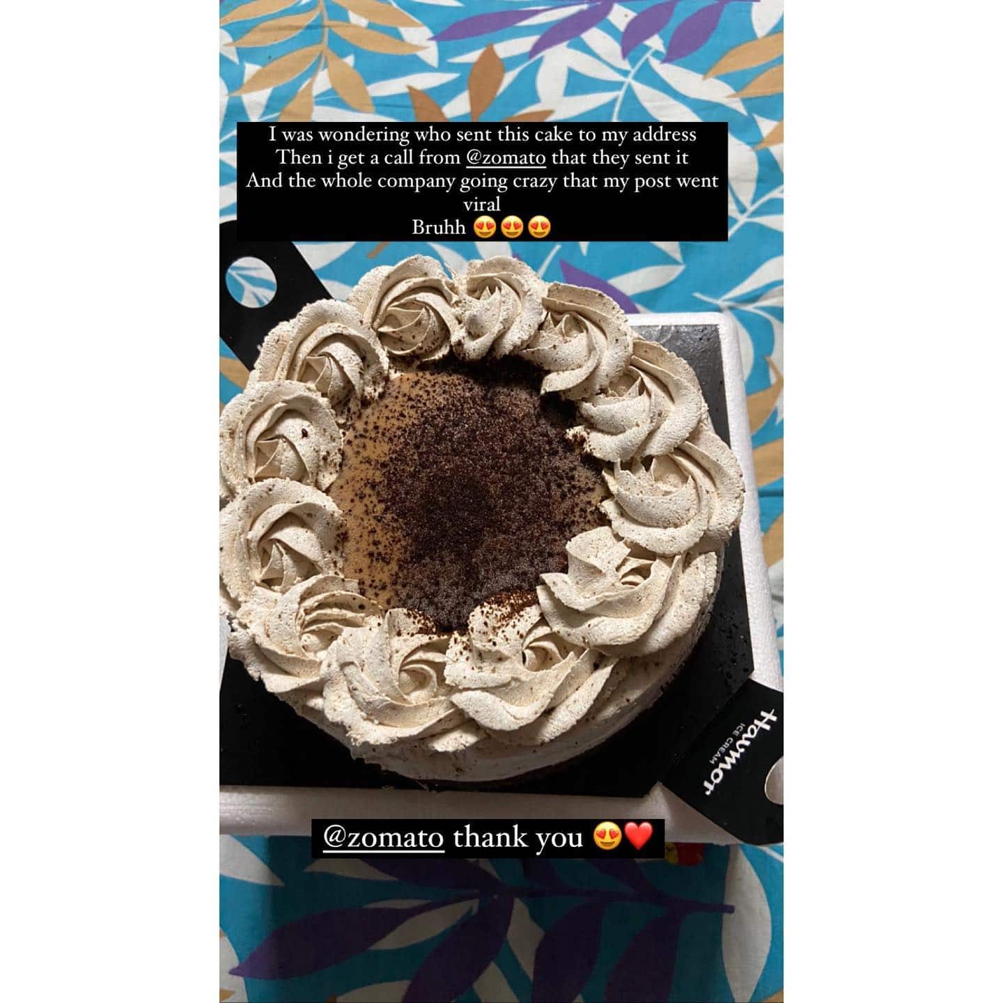 An Unfortunate Zomato Cake Ordering Mishap Is Shared By A Woman