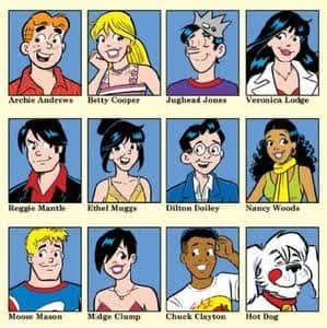The Archie comics gang