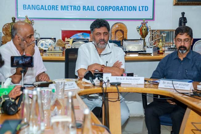 Karnataka deputy CM reveals timeline of Bengaluru Metro corridors - Vimarsana News