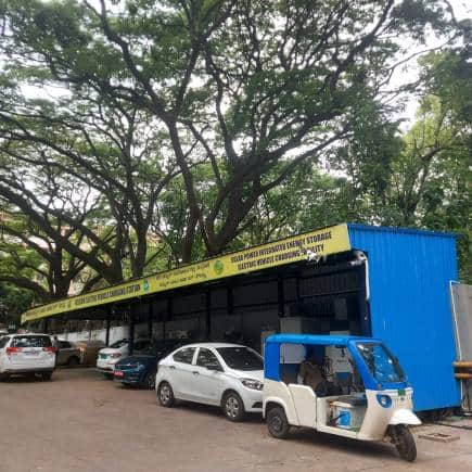 Bescom charging outlet station