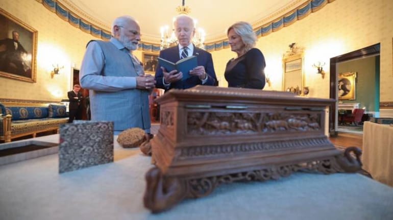 PM Modi US visit Highlights: Modi to take two questions in a rare press conference with President Biden