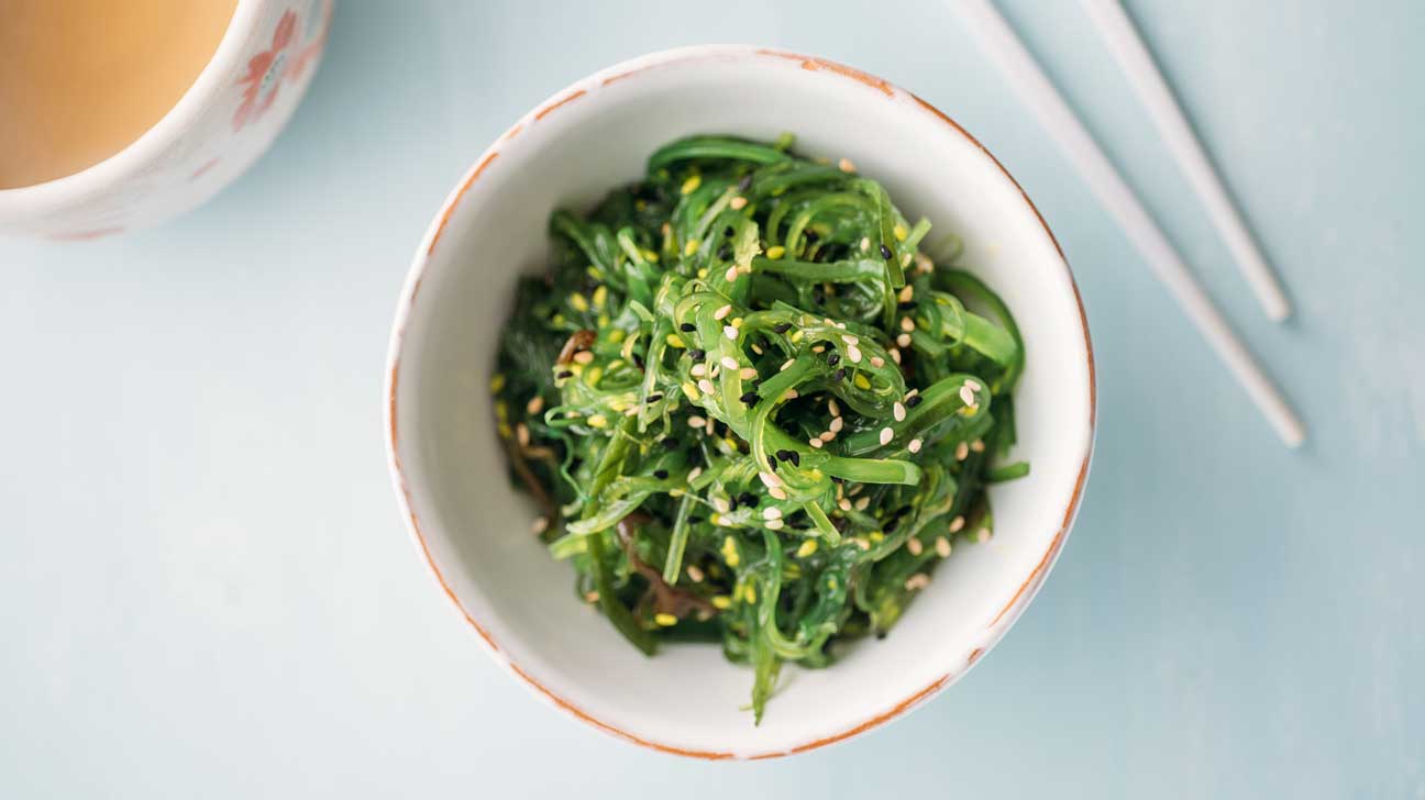 One of the easiest ways is to fry dried seaweed and add rock salt and your favourite herbs.
