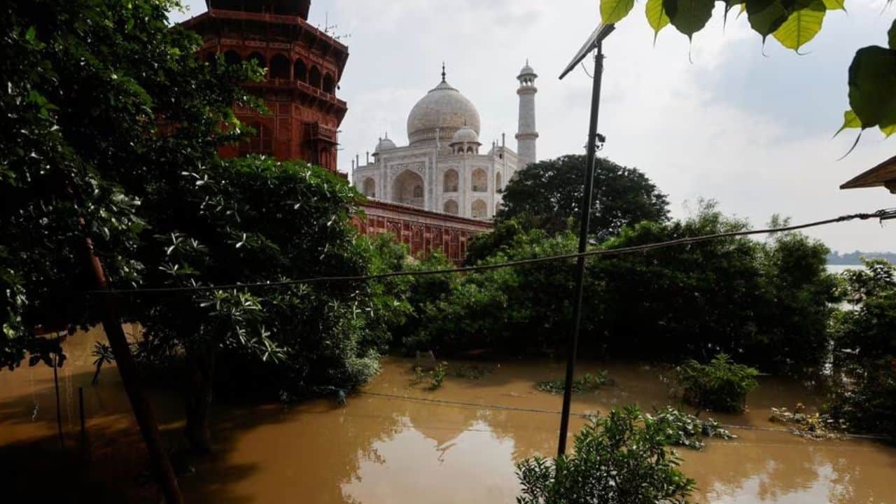 Officials from the Archaeological Survey of India (ASI), which oversees the Taj Mahal along with several other monuments in the country, said there was &quot;no serious concern&quot; about the monument at present.&quot;If it rains more, or the water stays this high for some days, we will need to assess the situation again,&quot; said Raj Kumar Patel, superintendent archaeologist with ASI. Several other monuments and gardens located in the vicinity of the Taj Mahal, closer to the banks of the Yamuna, however, &quot;have been submerged&quot; and damaged, he said.