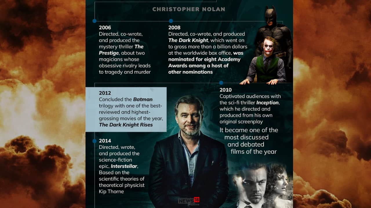 Nolan's &quot;The Dark Knight Rises&quot; marks the closure of the Dark Knight trilogy with an expanded world, introducing Bane, Catwoman, and Robin. It delivers a satisfying ending as Gotham is saved. In &quot;The Dark Knight,&quot; Nolan presents an engaging story with Heath Ledger's iconic and frightening portrayal of the Joker, making it one of the best Batman films. (Image: Network 18 Creative)