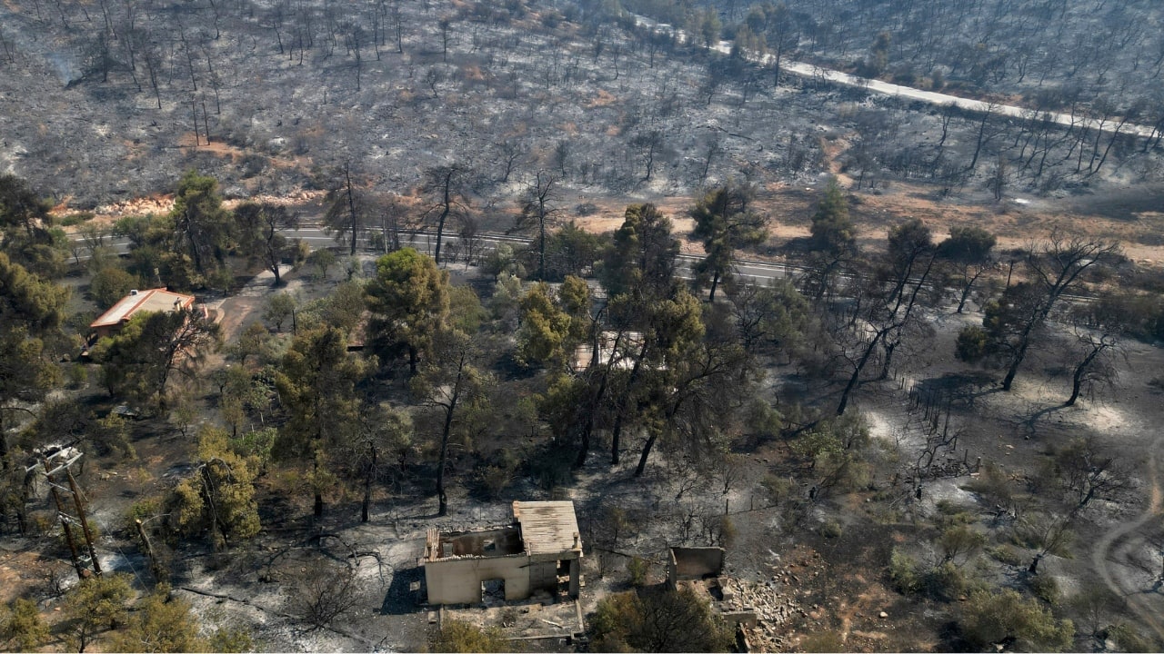 European Union rushes firefighters to Greece as grueling Mediterranean ...