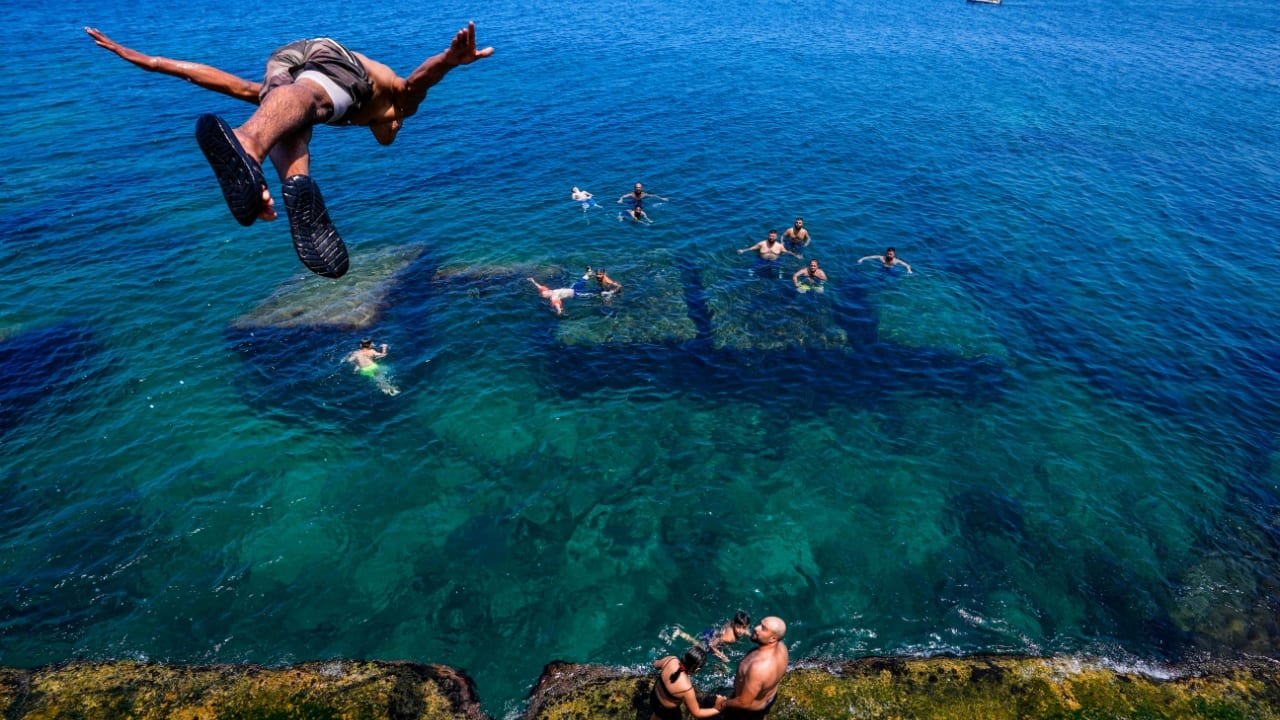For most of July, the world has been in uncharted hot territory, according to the University of Maine’s Climate Reanalyzer. (Image: AP)