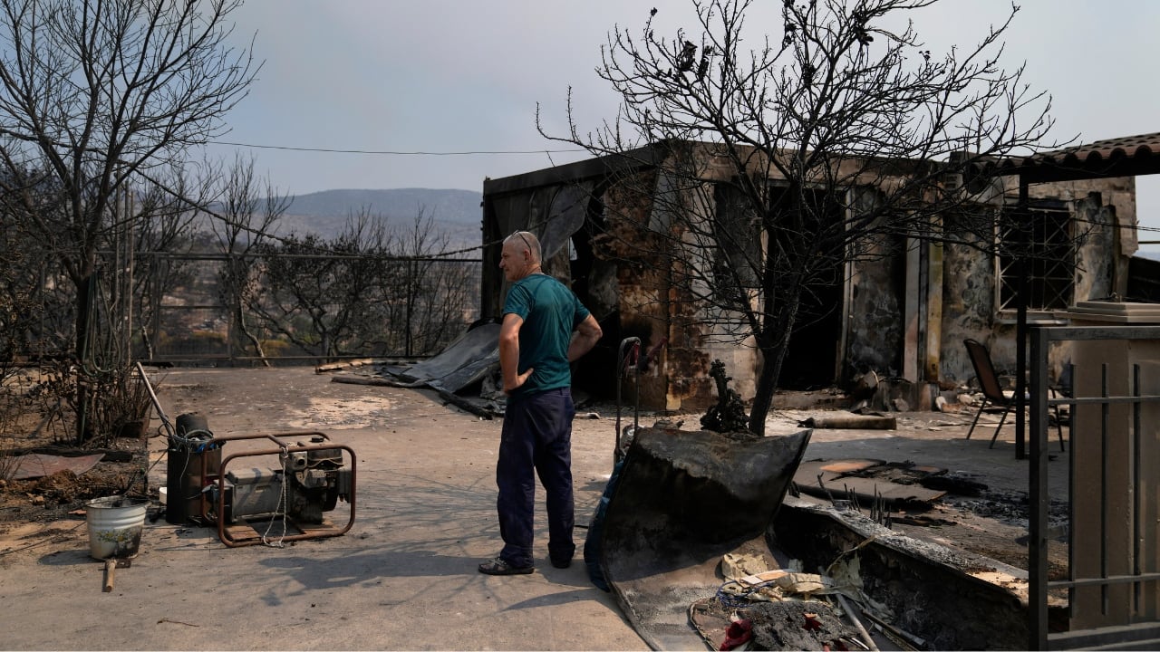 European Union rushes firefighters to Greece as grueling Mediterranean