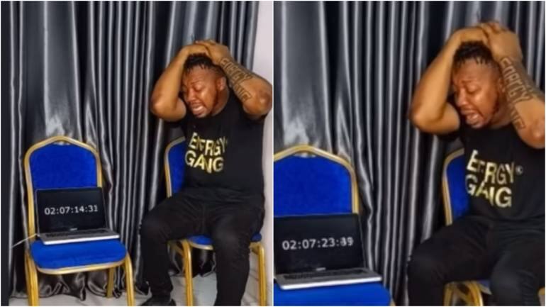 Nigerian man goes 'blind' while attempting 7-day crying challenge for world record - Vimarsana News