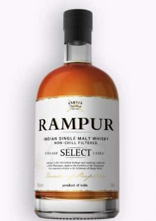Best Indian whiskey Rampur Select