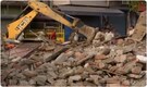 Temple and mazaar removed in Delhi's Bhajanpura for flyover