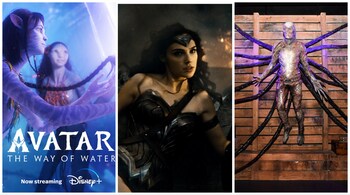 Avatar 3, Wonder Woman 3 and Stranger Things are movies and TV shows affected by the strike. (Image: @officialavatar and @AMagicWriter/Twitter)