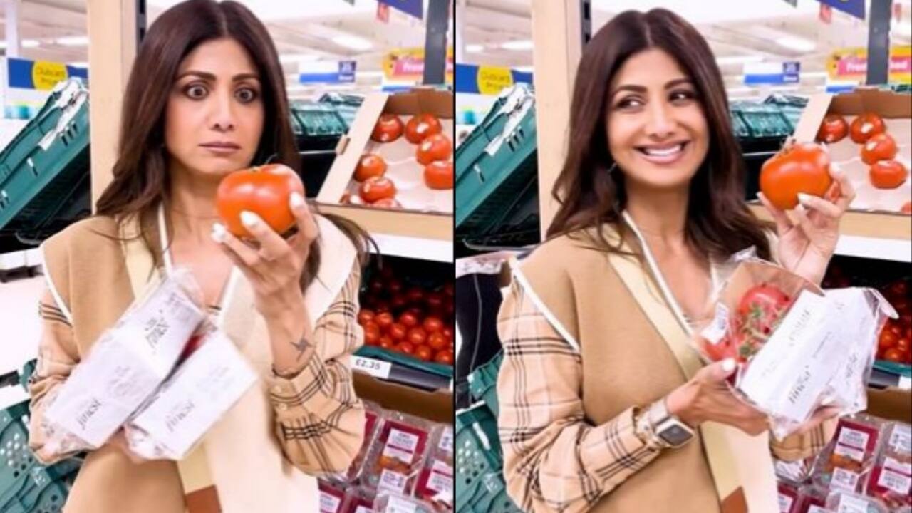 Shilpa Shetty trolled for video on tomato prices: ‘You’re shopping in UK’ Shilpa Shetty trolled for video on tomato prices: ‘You’re shopping in UK’