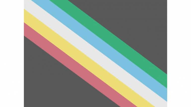 The Disability Pride flag.