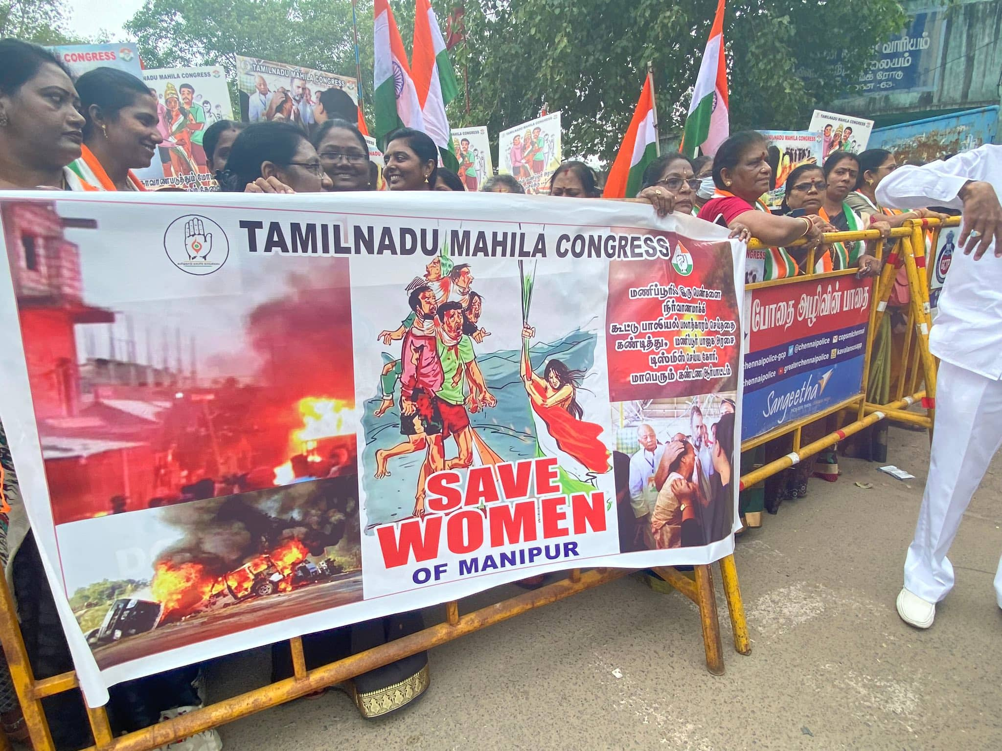 In Pics: Protests Across India Against Manipur Violence