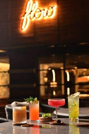 Cocktails curated by Yangdup Lama at Flow, Delhi.