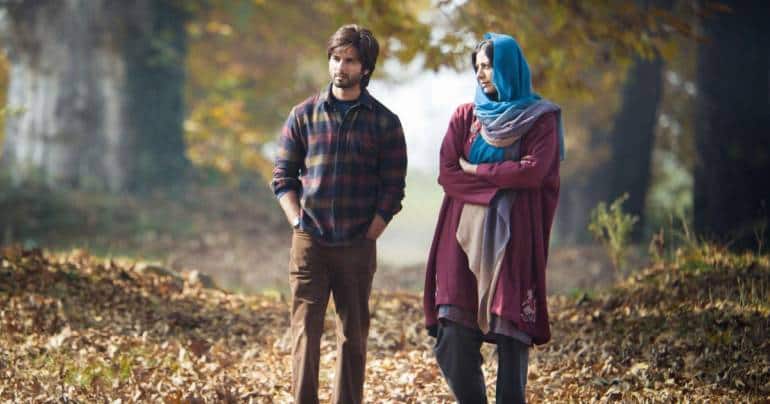 Shahid Kapoor and Tabu in Haider (2014),