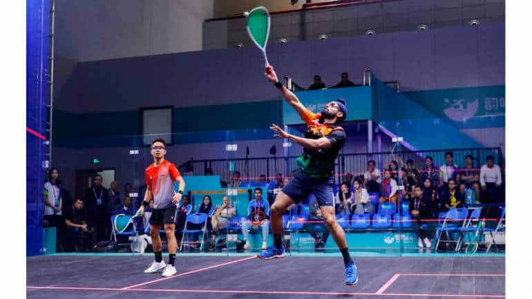 Harinderpal Singh Sandhu's rehabilitation started at the Abhinav Bindra Targeting Performance centre.