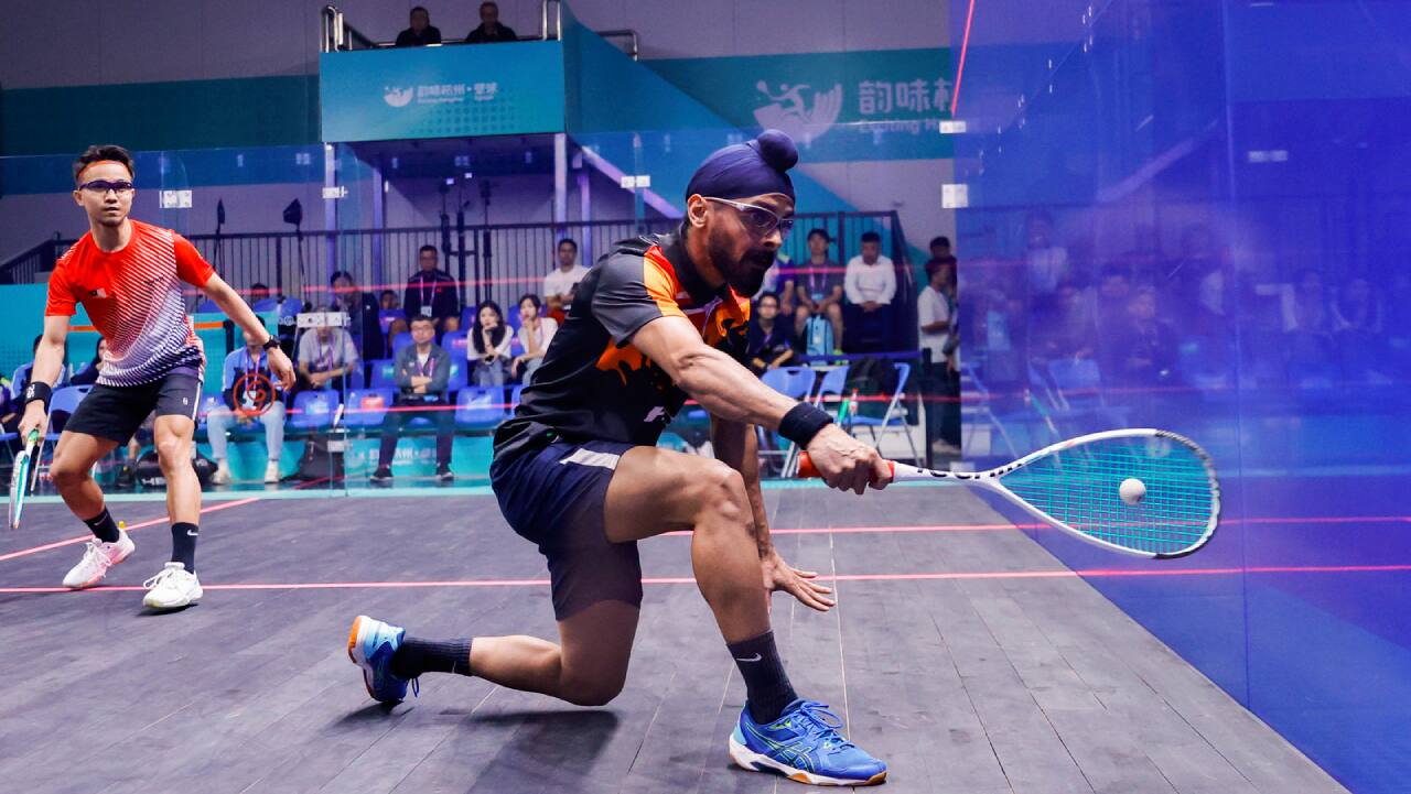 How World No. 47 Harinderpal Singh Sandhu bounced back from a career-threatening back injury to bag gold with squash partner