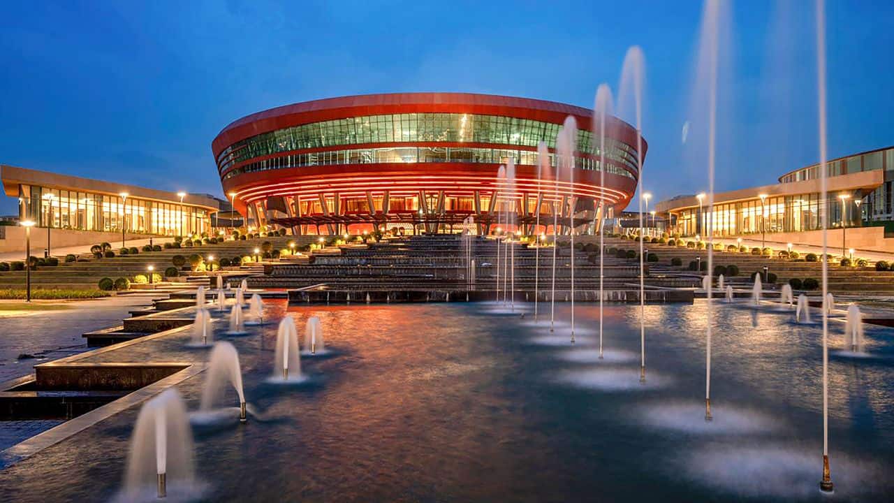 The redeveloped and modern IECC Complex ranks among the Top 10 Exhibition and Convention Complexes in the world in terms of space, competing with colossal names like the Hannover Exhibition Centre in Germany and the National Exhibition and Convention Centre (NECC) in Shanghai.(Image: ANI)