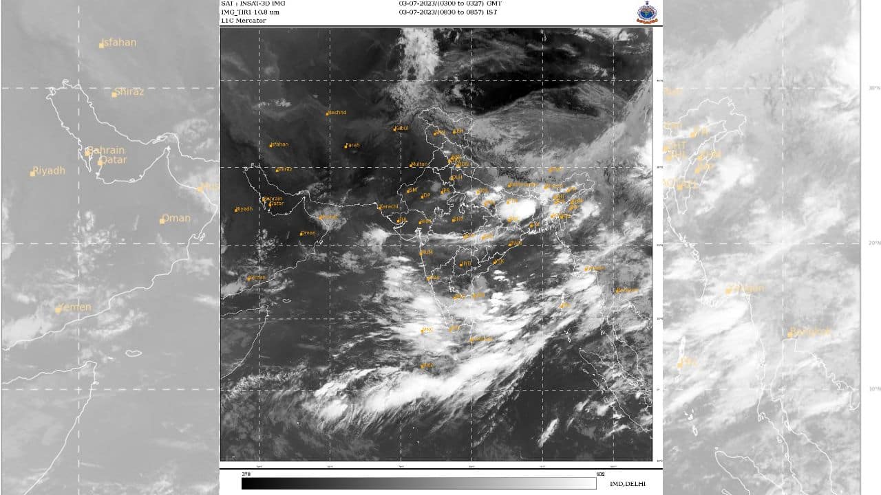The southwest monsoon reached the entirety of the nation on Sunday - July 2, six days ahead of schedule. (Image: IMD website)
