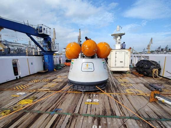 ISRO, Navy conduct harbour recovery trials for Gaganyaaan human spaceflight mission - Vimarsana News