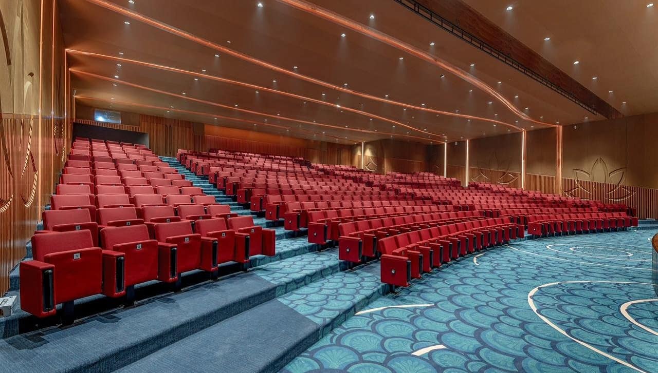 It includes several state-of-the-art facilities, including a convention centre, exhibition halls and amphitheatres, the PMO said, adding that the new facility is in line with.