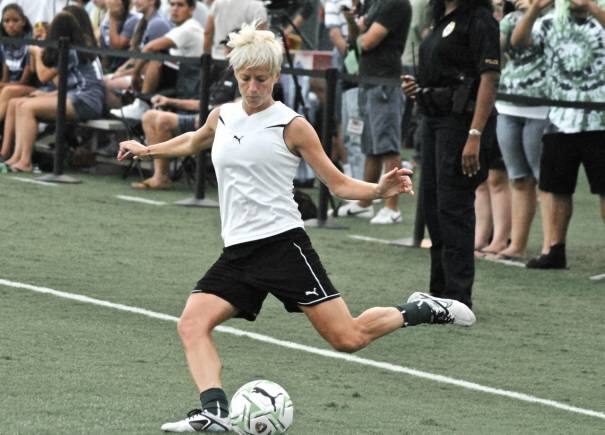 Megan Rapinoe (Photo via Wikimedia Commons)