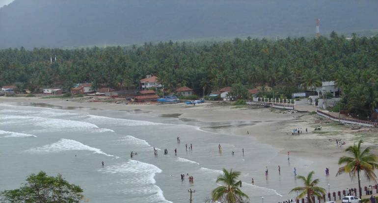 Murudeshwar beach. (Photo: Anita Rao Kashi)