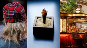 Tartan, whisky, restaurants in the middle of nowhere — all are being reimagined in newly fashionable “Outlander” territory. (Robert Ormerod/The New York Times)