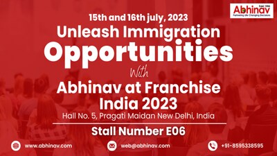 Unleash Immigration Opportunities with Abhinav at FRANCHISE INDIA '23