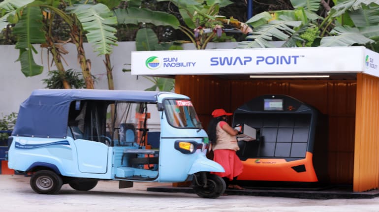 Sun Mobility Swap Point