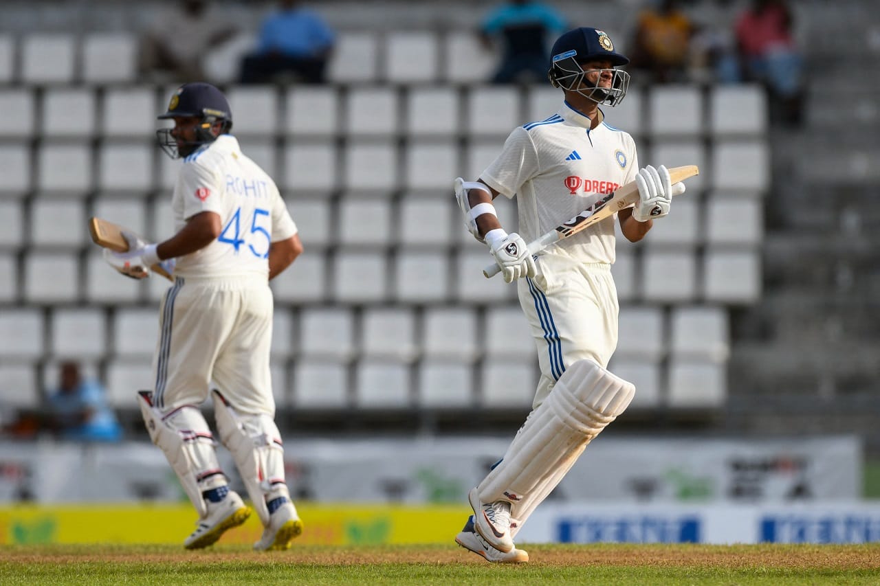 A tale of two tons: Rohit Sharma slams 10th ton, Yashasvi Jaiswal debuts with a 100