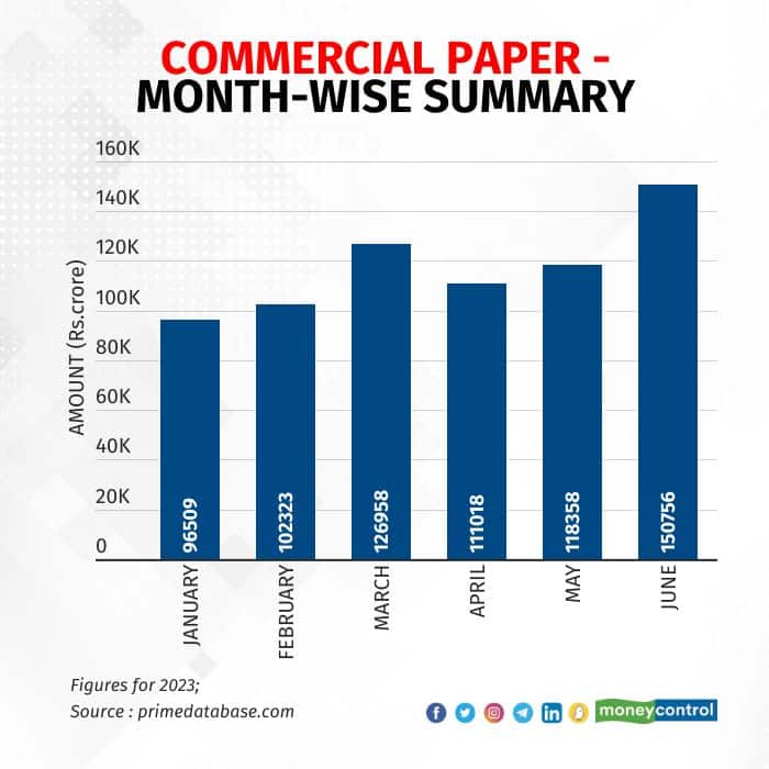 Commercial Paper Month Wise Summary 
