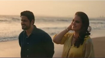 Mohit Raina and Lara Dutta in a still from 'Ishq-E-Nadaan' (JioCinema).