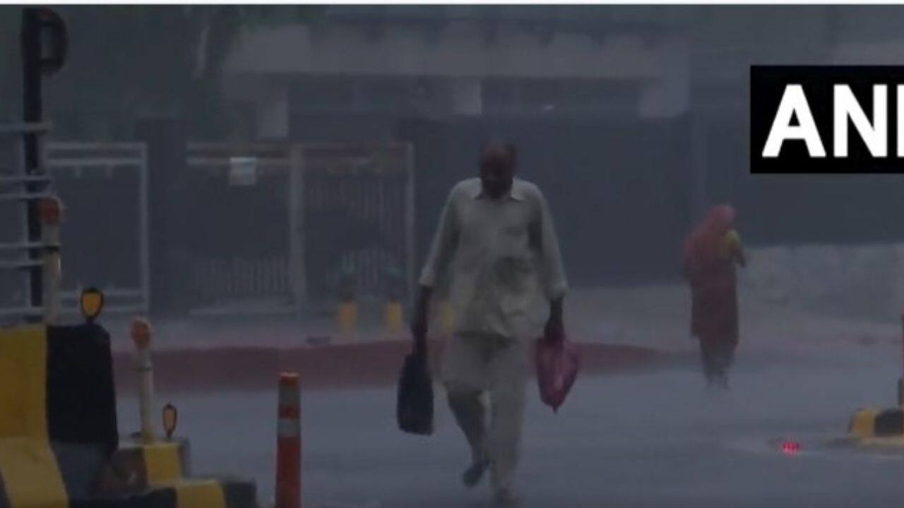  The water level in the Yamuna River at the Old Railway Bridge is 205.35 metres since the afternoon indicating that it has crossed the danger mark of 205.33 metres. (Image: ANI)
