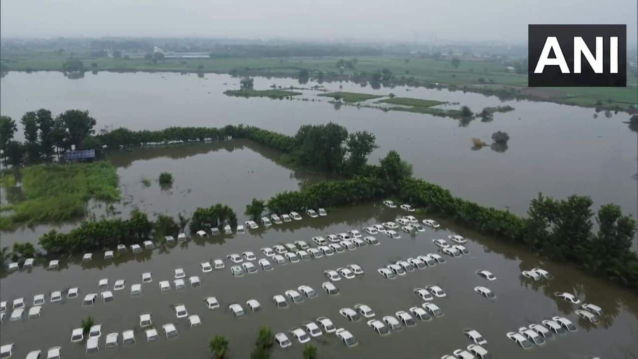 In Pics | Delhi-NCR's monsoon nightmare: Heavy rainfall triggers ...