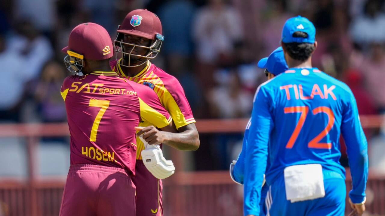 WI vs IND Home side takes 20 lead over India with narrow 2wicket win