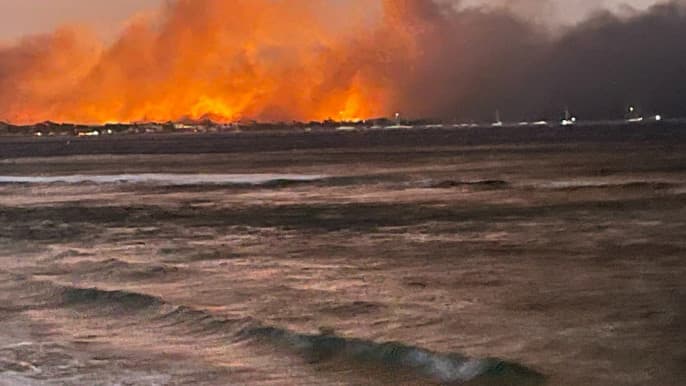 In Pics: Hawaii's Lahaina town devastated by wildfires