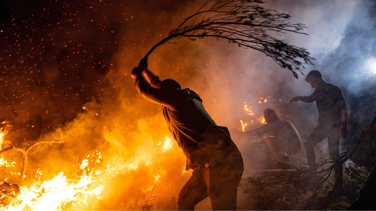 From Europe to Canada and Hawaii: photos capture destructive power of wildfires