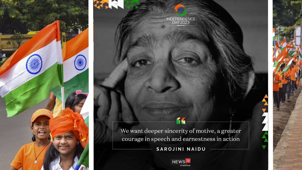 One of the most well-known liberation fighters, Sarojini Naidu, was essential in releasing India from British oppression. She was also one of India's greatest speakers, advocates for equality, and poets. Sarojini Naidu was born in a Bengali household in Hyderabad on February 13, 1879.