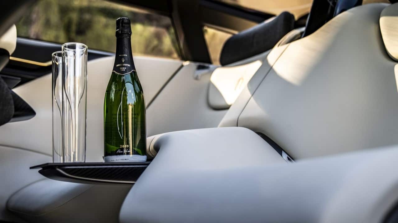 The company is not giving much away, so there are no technical details to give about the powertrain. All we know is that the production model will be an electric only car and there are no plans to integrate the design into an ICE powertrain. As for the performance, expect some sportscar level figures considering the Pininfarina reputation. (Image: Automobili Pininfarina)