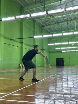 Bengaluru-based Ashish Singhal plays tennis.
