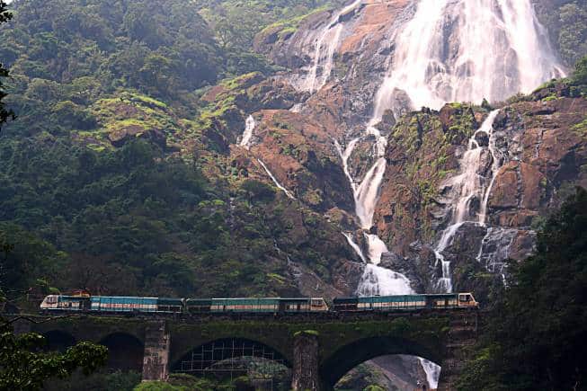 Bangalore to Goa via Dudhsagar Falls