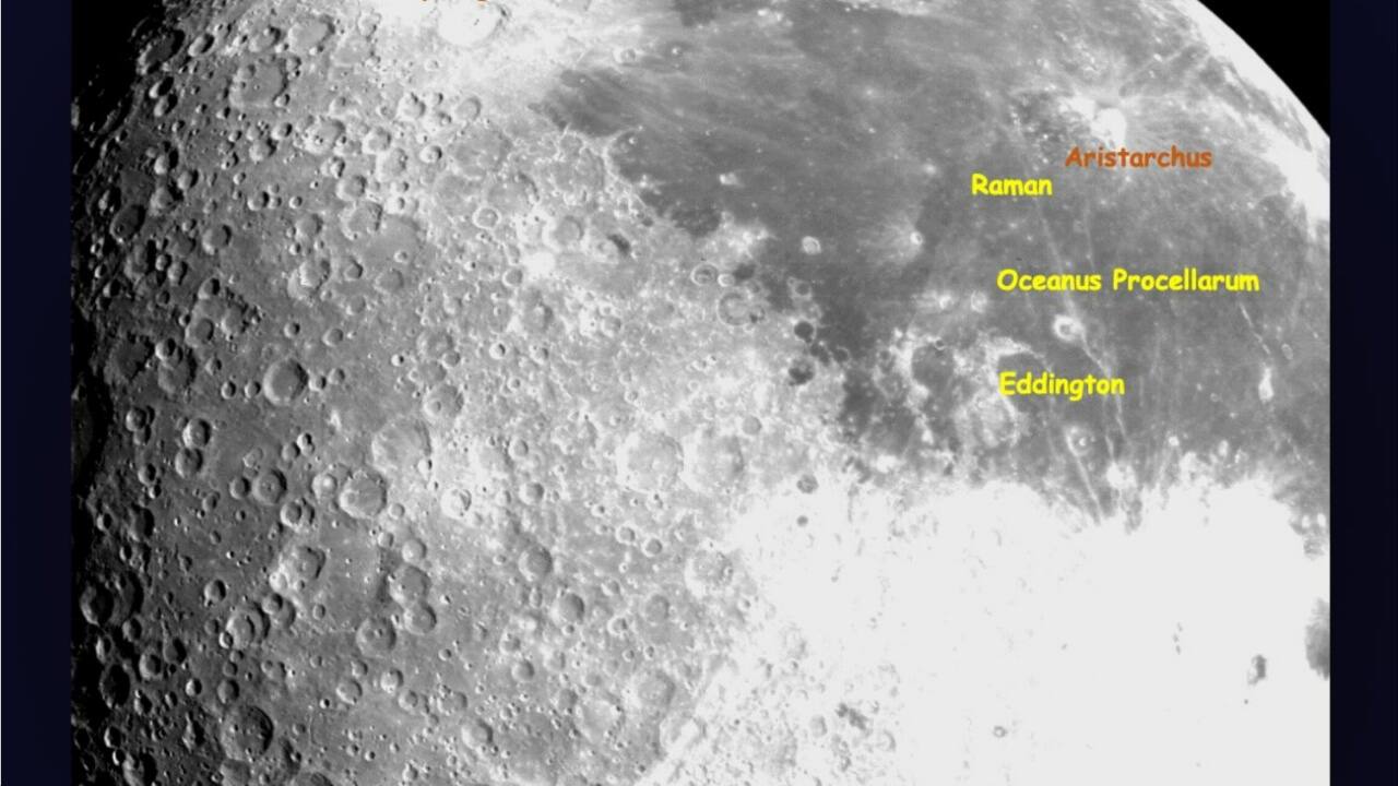 Chandrayaan-3 captures the moon’s craters in stunning detail