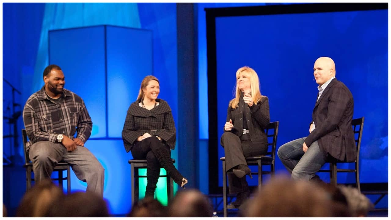 Michael Oher relates his story, faith