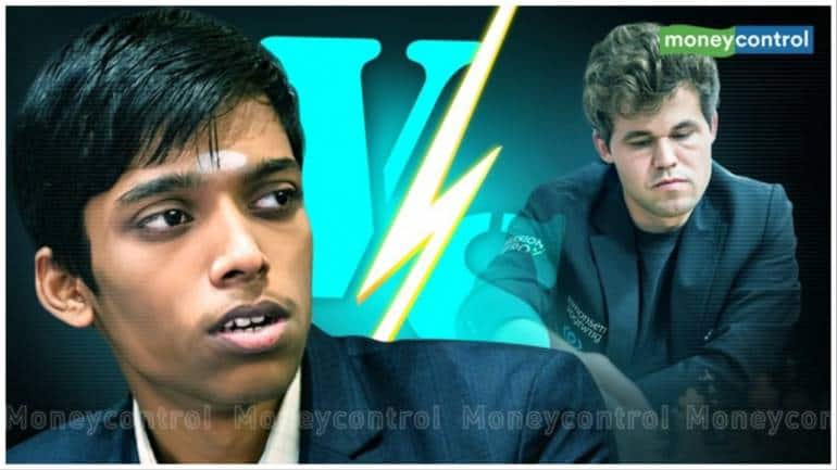 Praggnanandhaa and Carlsen's game ends in a draw; Coach Shyam defends his  ability to master precarious games