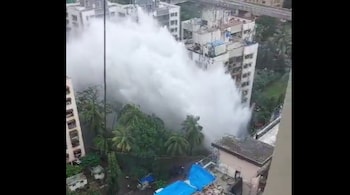 Pipeline burst Andheri