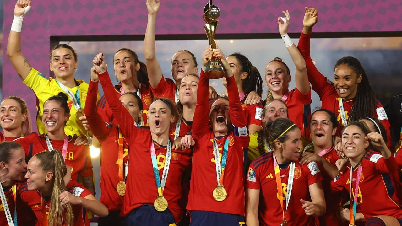 Spain wins Women's World Cup for the first time, beating England in Sydney